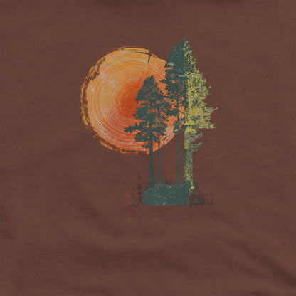 Woodcut Pines Hoodie