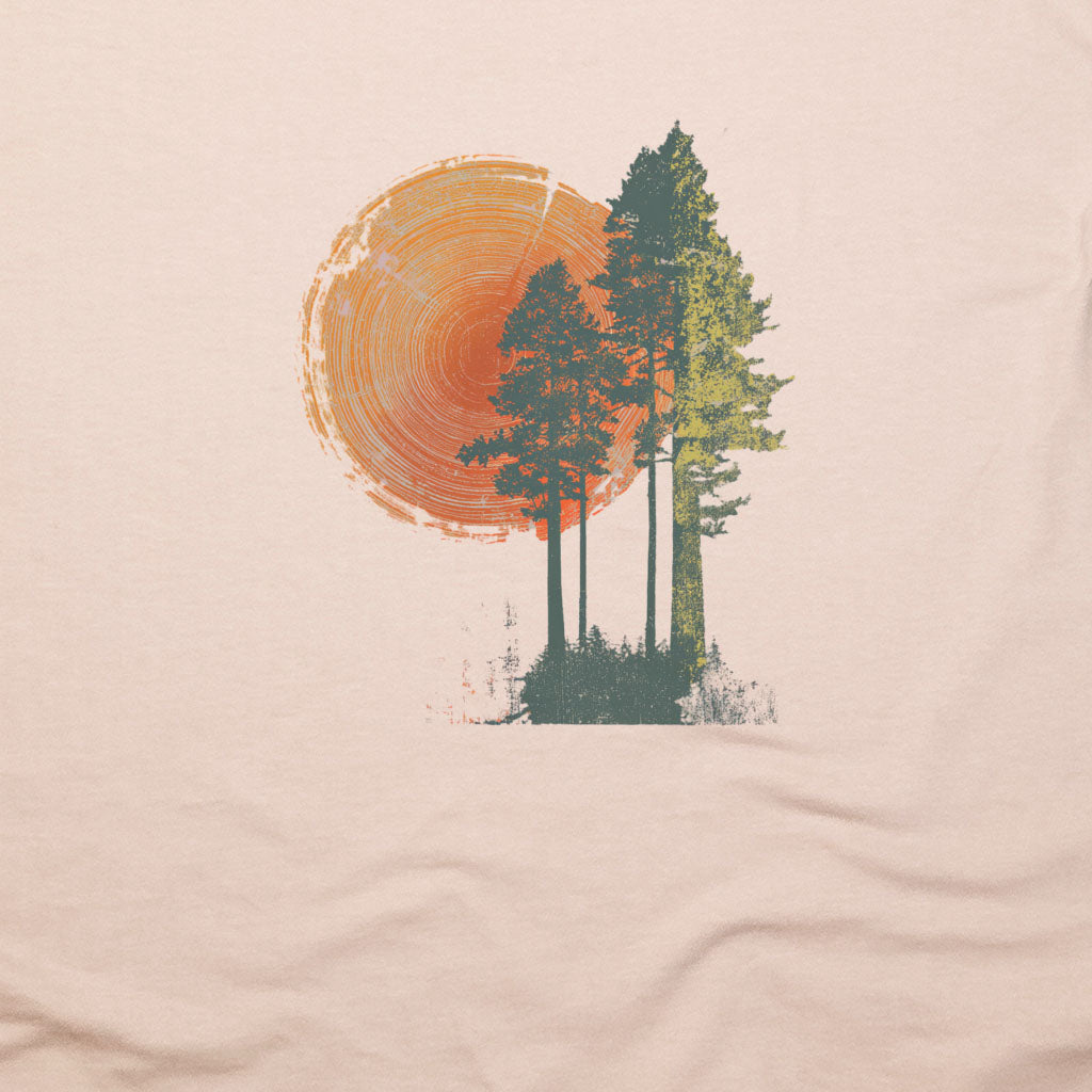 Woodcut Pines T-Shirt