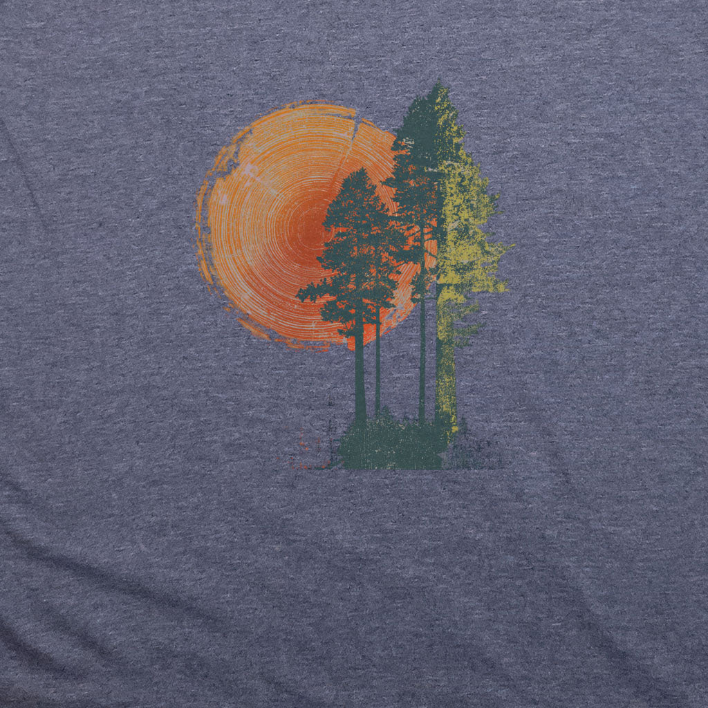Woodcut Pines T-Shirt