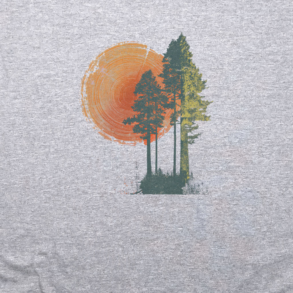 Woodcut Pines T-Shirt