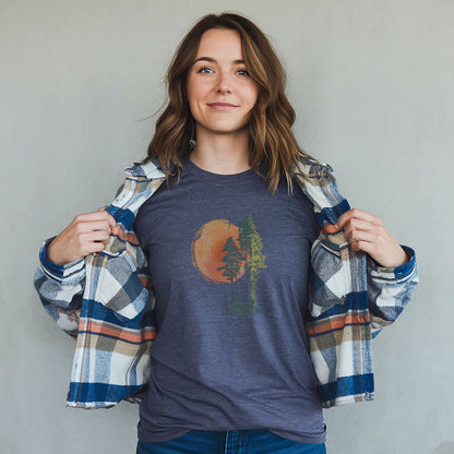 Woodcut Pines T-Shirt