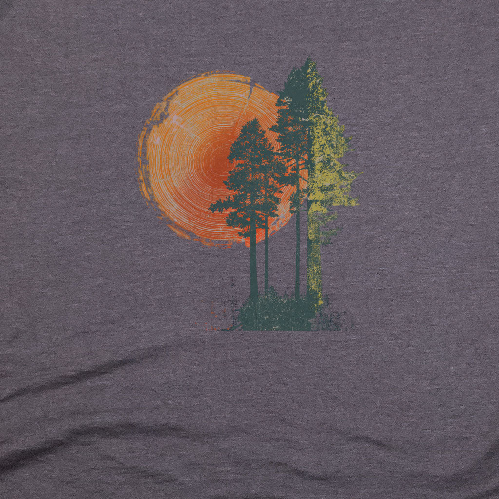 Woodcut Pines T-Shirt