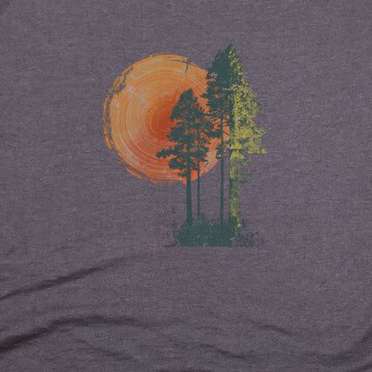 Woodcut Pines T-Shirt