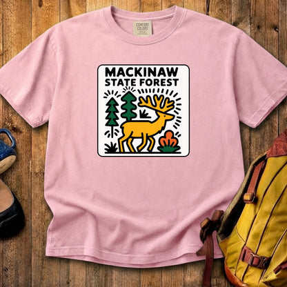Mackinaw State Forest Cotton T-Shirt