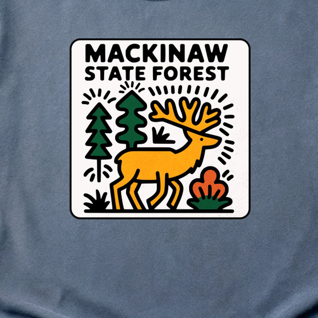 Mackinaw State Forest Cotton T-Shirt
