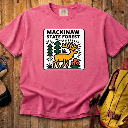 Mackinaw State Forest Cotton T-Shirt