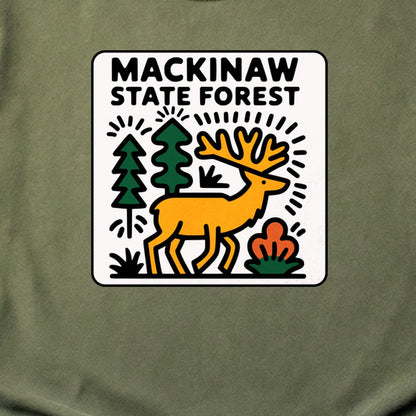 Mackinaw State Forest Cotton T-Shirt