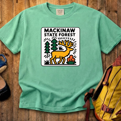 Mackinaw State Forest Cotton T-Shirt
