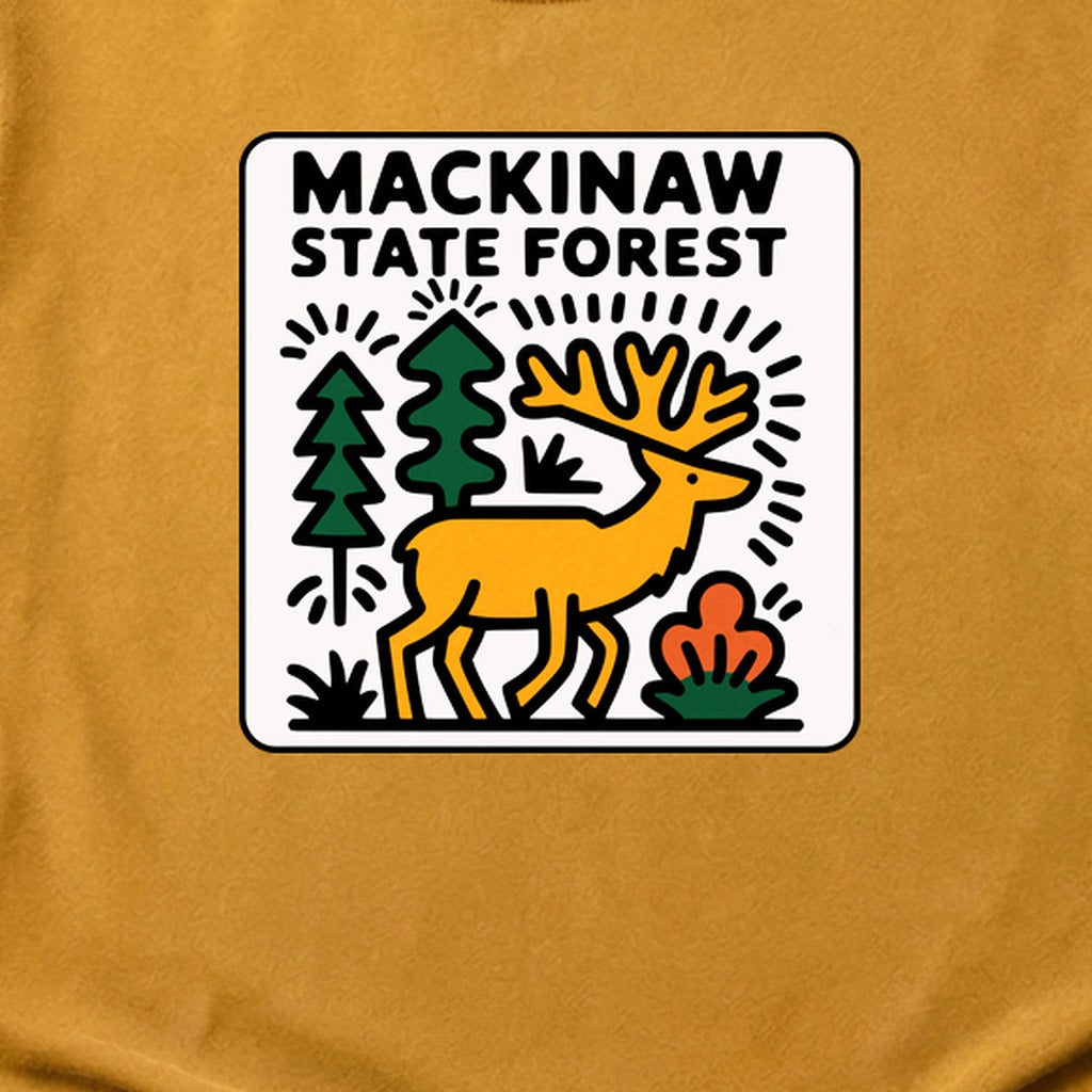 Mackinaw State Forest Cotton T-Shirt