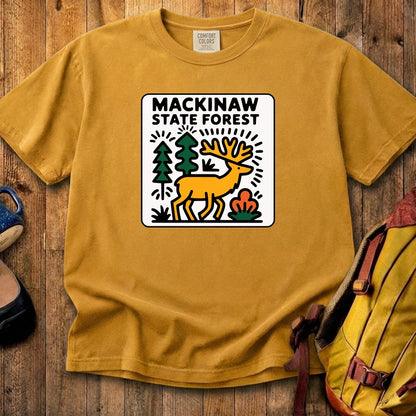 Mackinaw State Forest Cotton T-Shirt