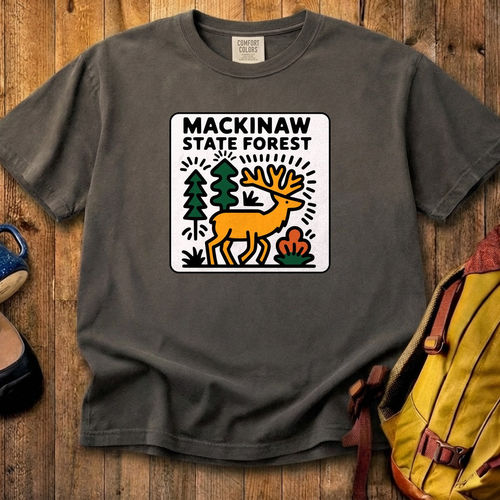 Mackinaw State Forest Cotton T-Shirt