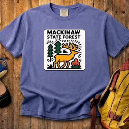 Mackinaw State Forest Cotton T-Shirt