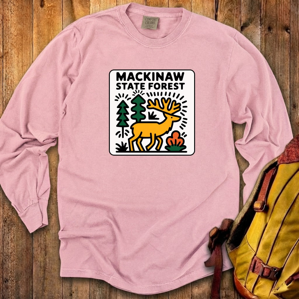 Mackinaw State Forest Cotton Long Sleeve