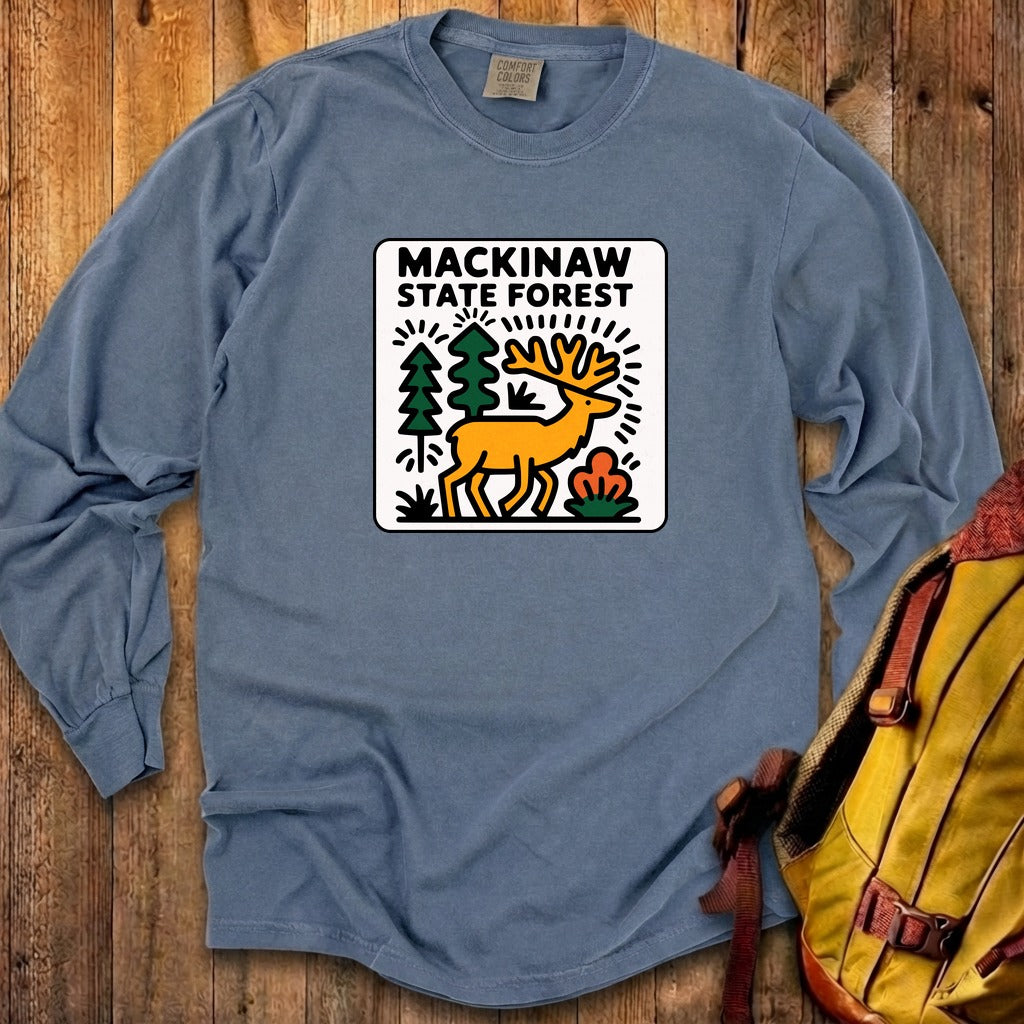 Mackinaw State Forest Cotton Long Sleeve