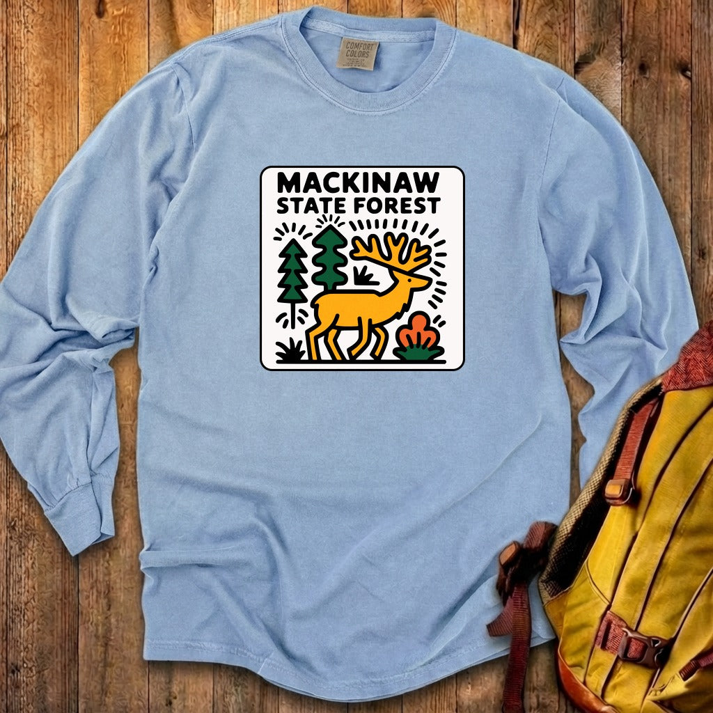 Mackinaw State Forest Cotton Long Sleeve