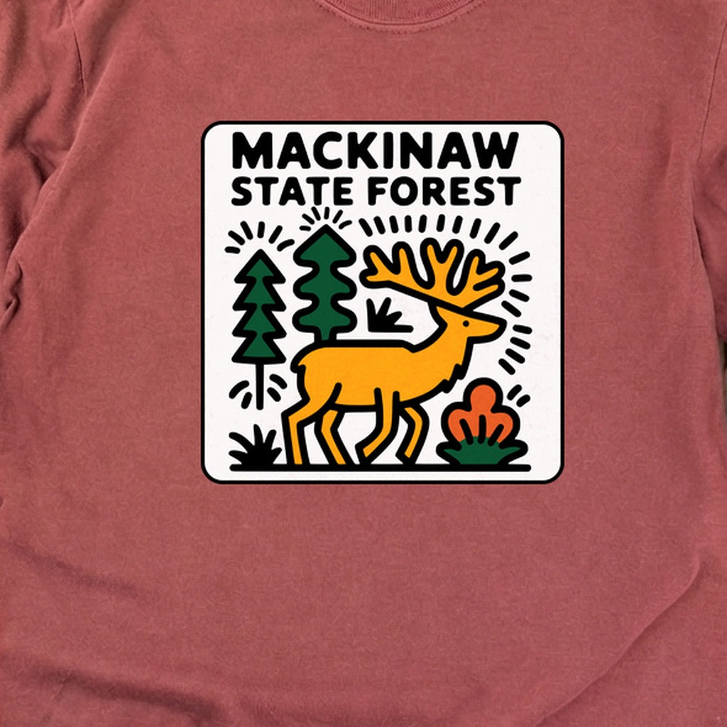 Mackinaw State Forest Cotton Long Sleeve