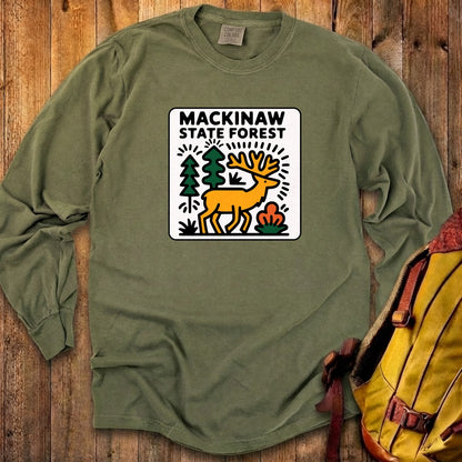 Mackinaw State Forest Cotton Long Sleeve