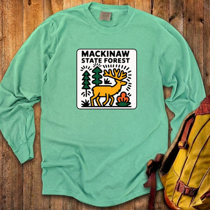 Mackinaw State Forest Cotton Long Sleeve