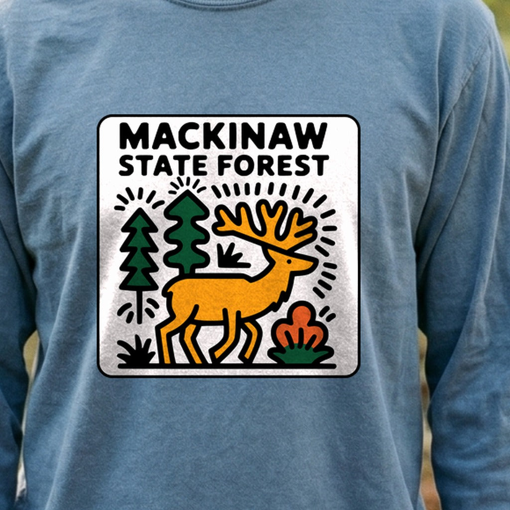 Mackinaw State Forest Cotton Long Sleeve
