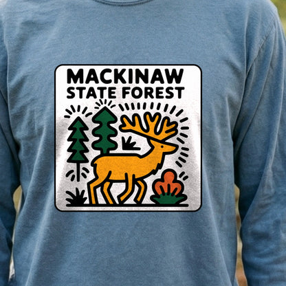 Mackinaw State Forest Cotton Long Sleeve