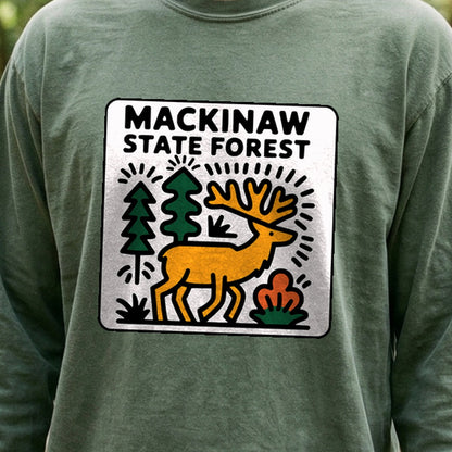 Mackinaw State Forest Cotton Long Sleeve