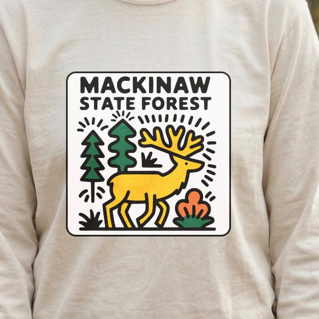 Mackinaw State Forest Cotton Long Sleeve
