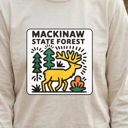 Mackinaw State Forest Cotton Long Sleeve