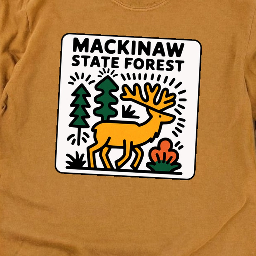 Mackinaw State Forest Cotton Long Sleeve