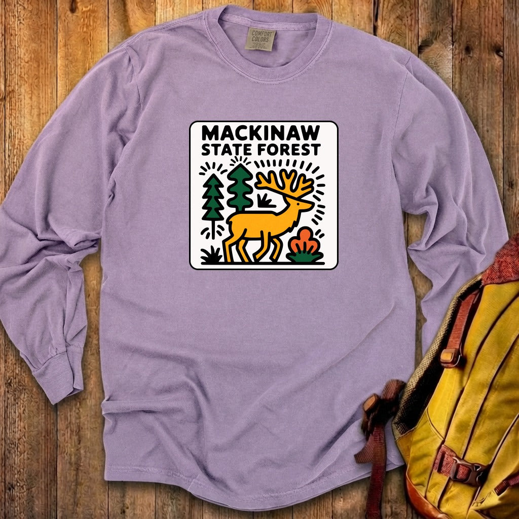 Mackinaw State Forest Cotton Long Sleeve