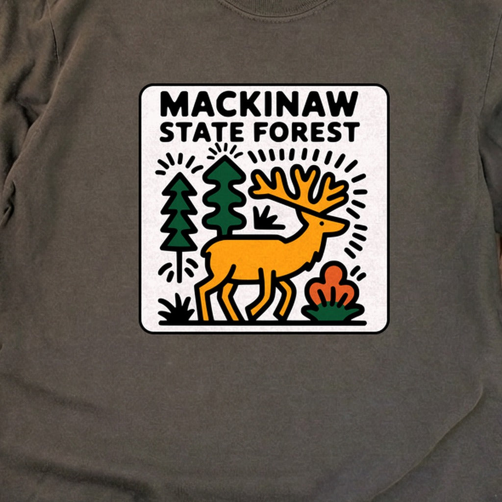 Mackinaw State Forest Cotton Long Sleeve