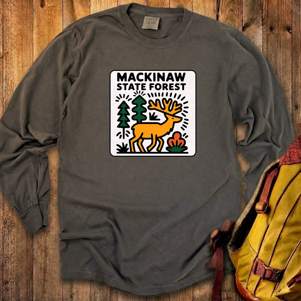 Mackinaw State Forest Cotton Long Sleeve