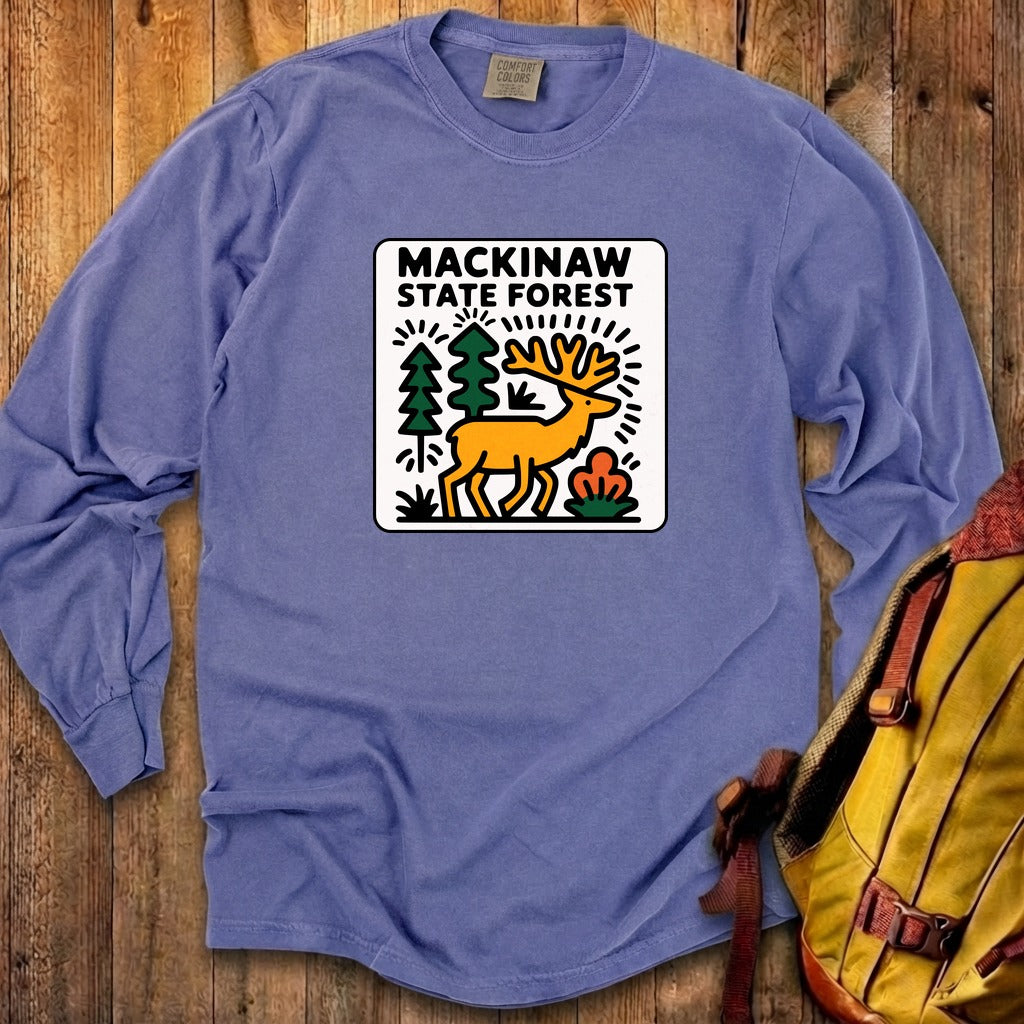 Mackinaw State Forest Cotton Long Sleeve