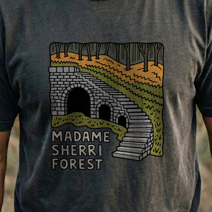 Madame Sherri Forest Cotton T-Shirt