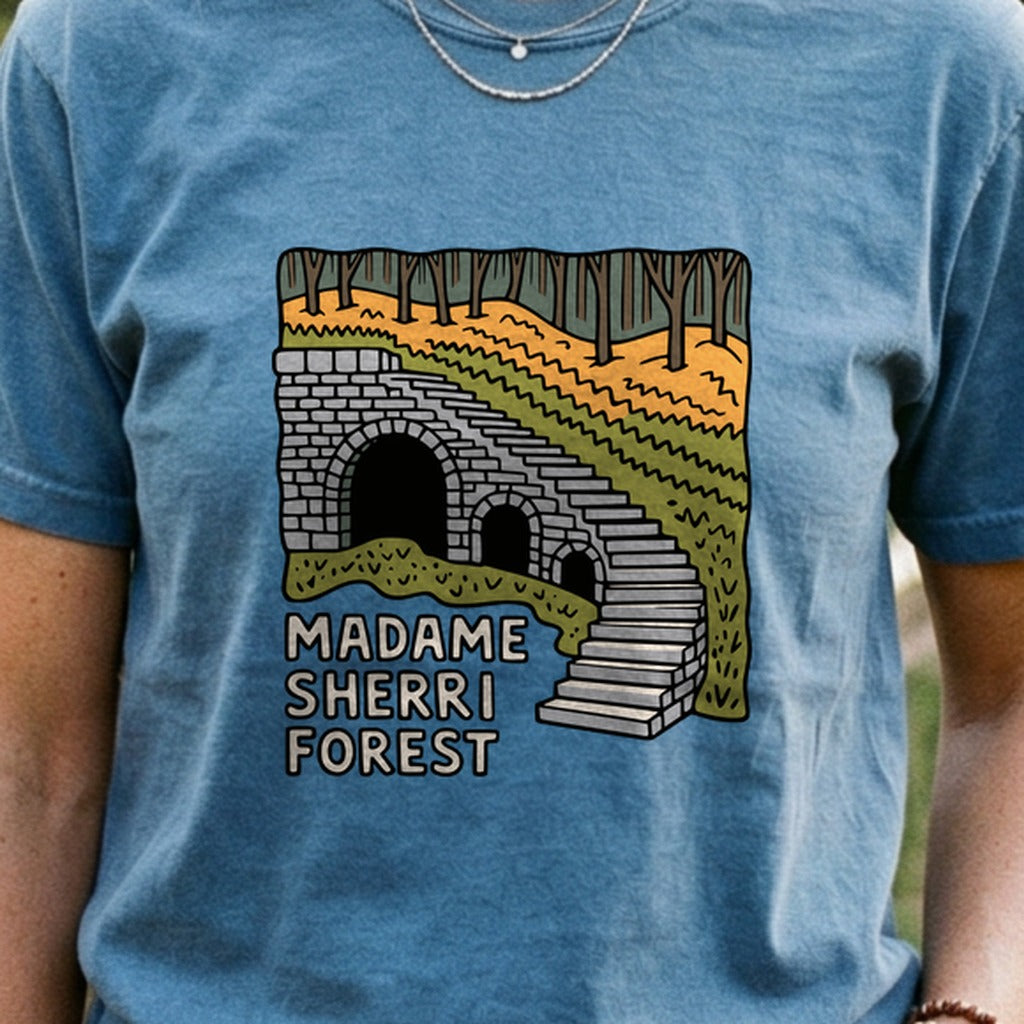 Madame Sherri Forest Cotton T-Shirt