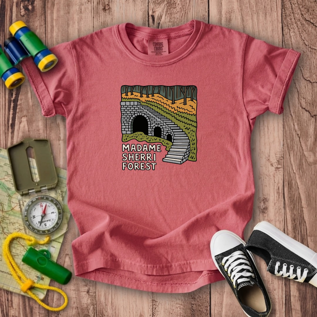Madame Sherri Forest Kids Cotton T-Shirt