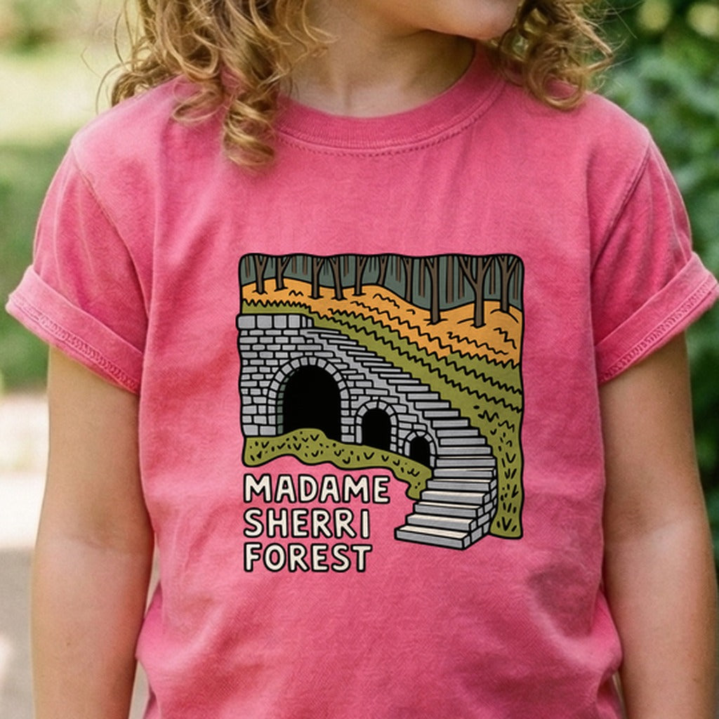 Madame Sherri Forest Kids Cotton T-Shirt
