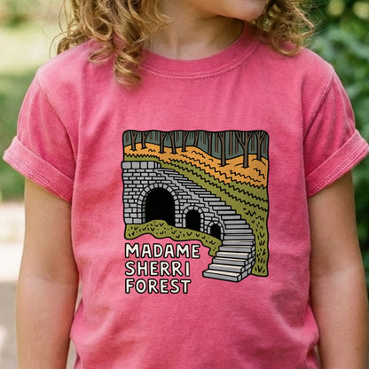 Madame Sherri Forest Kids Cotton T-Shirt