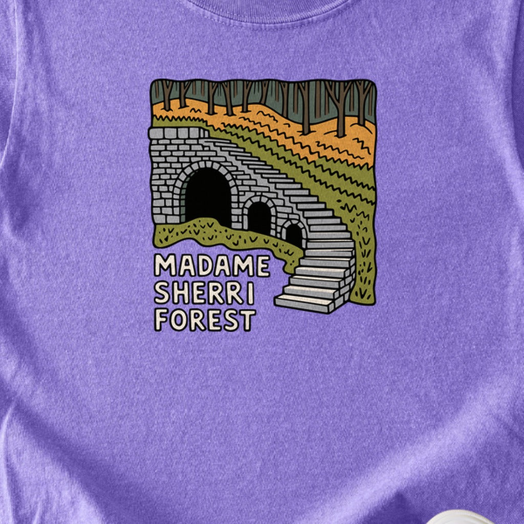 Madame Sherri Forest Kids Cotton T-Shirt