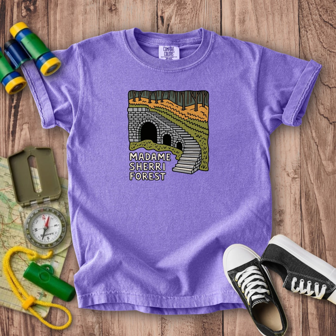 Madame Sherri Forest Kids Cotton T-Shirt