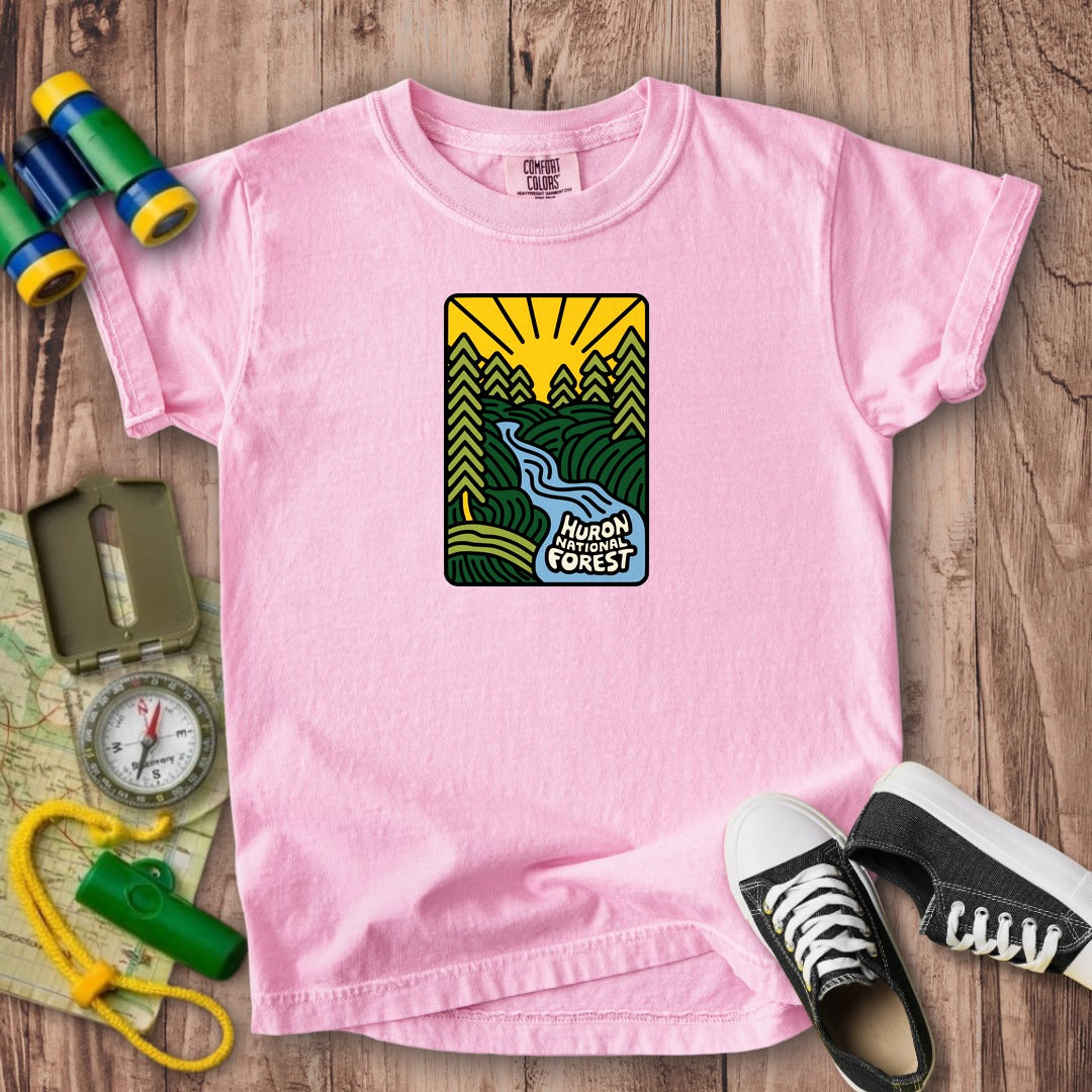 Manistee National Forest Kids Cotton T-Shirt