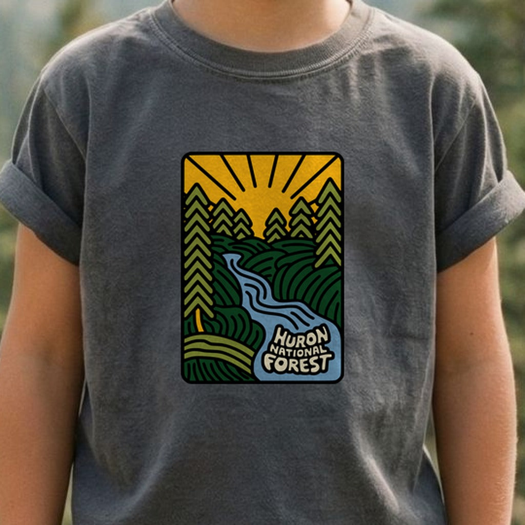 Manistee National Forest Kids Cotton T-Shirt