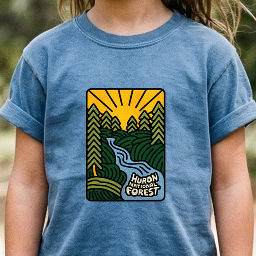 Manistee National Forest Kids Cotton T-Shirt