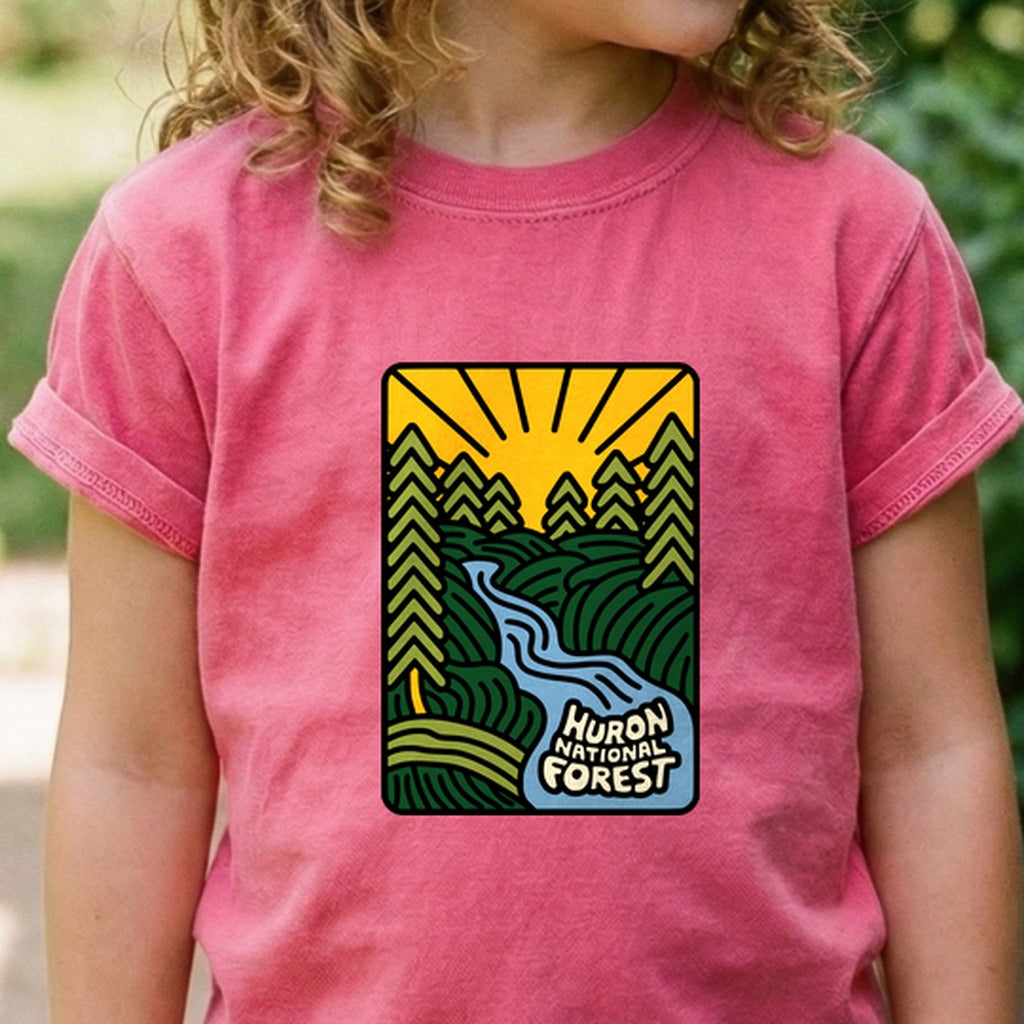 Manistee National Forest Kids Cotton T-Shirt