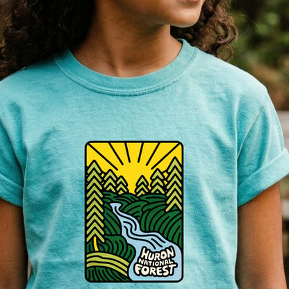Manistee National Forest Kids Cotton T-Shirt