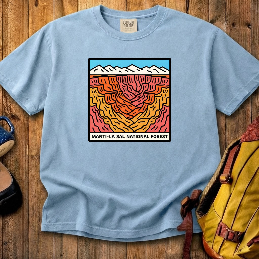 Manti-La Sal National Forest Cotton T-Shirt