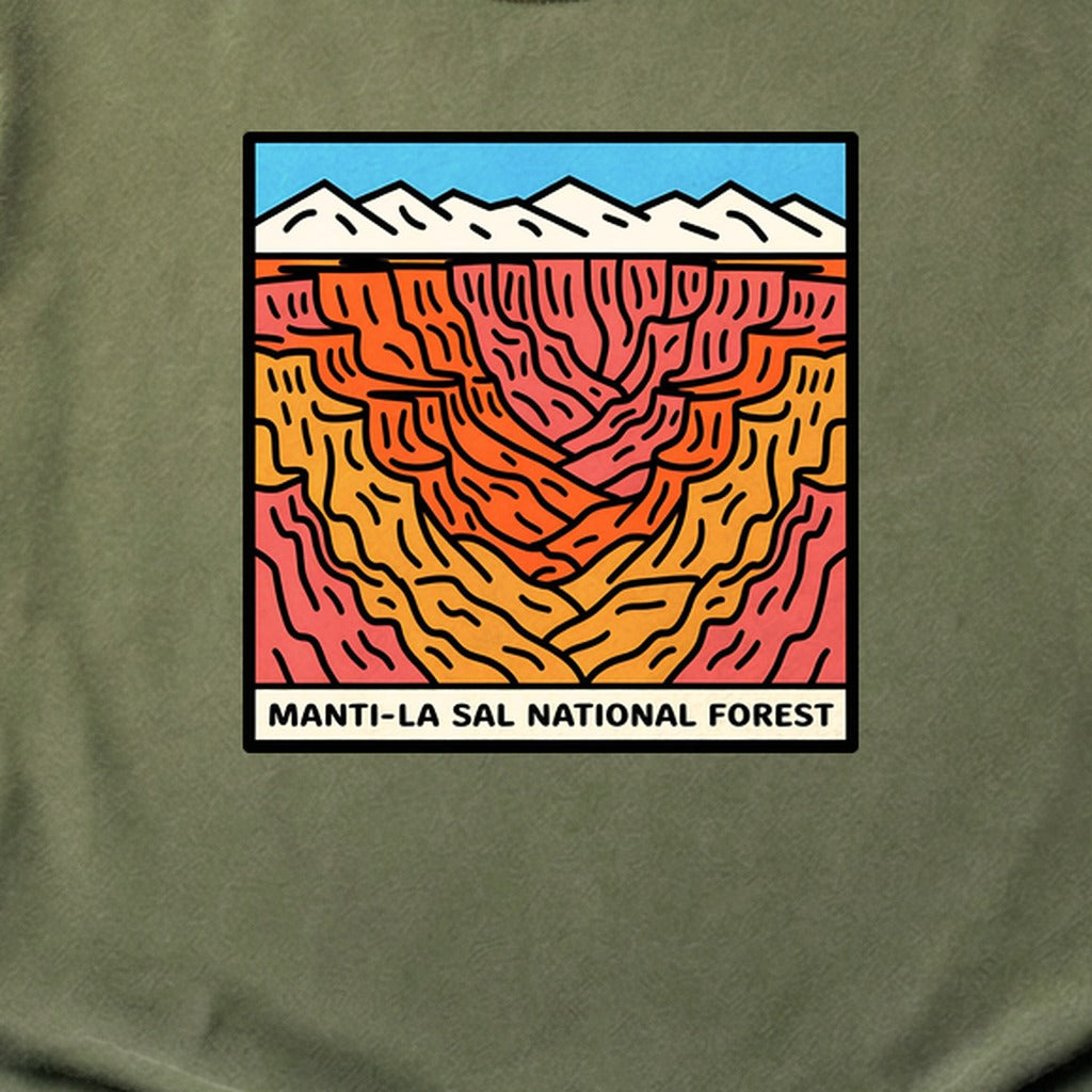 Manti-La Sal National Forest Cotton T-Shirt