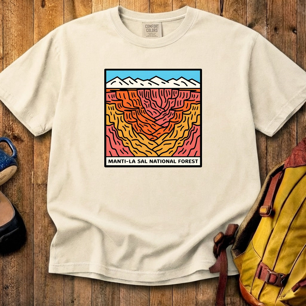 Manti-La Sal National Forest Cotton T-Shirt
