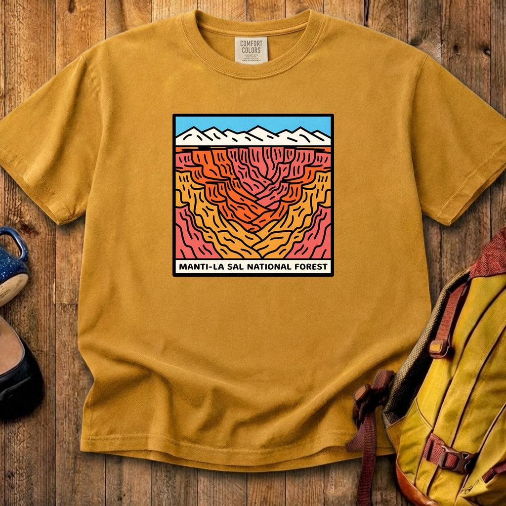 Manti-La Sal National Forest Cotton T-Shirt