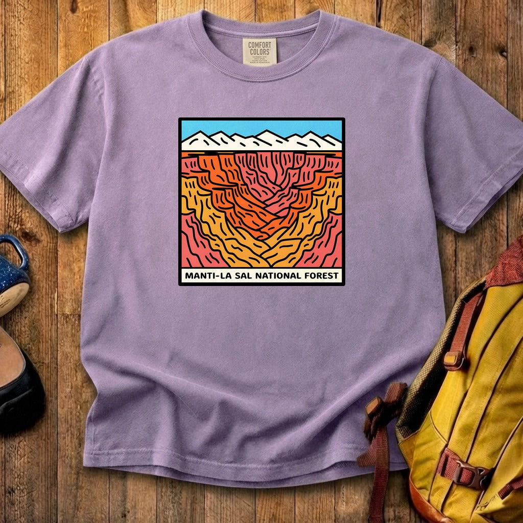 Manti-La Sal National Forest Cotton T-Shirt