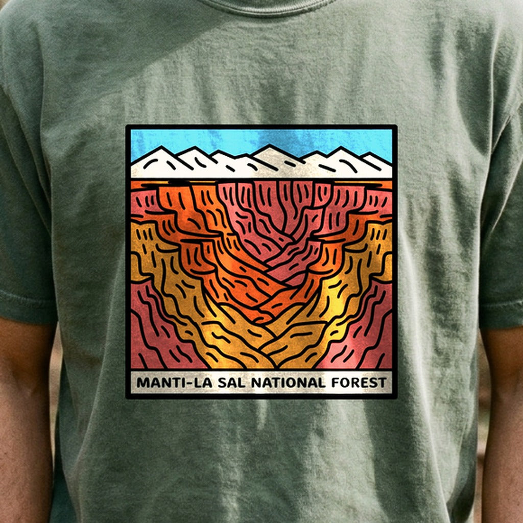 Manti-La Sal National Forest Cotton T-Shirt